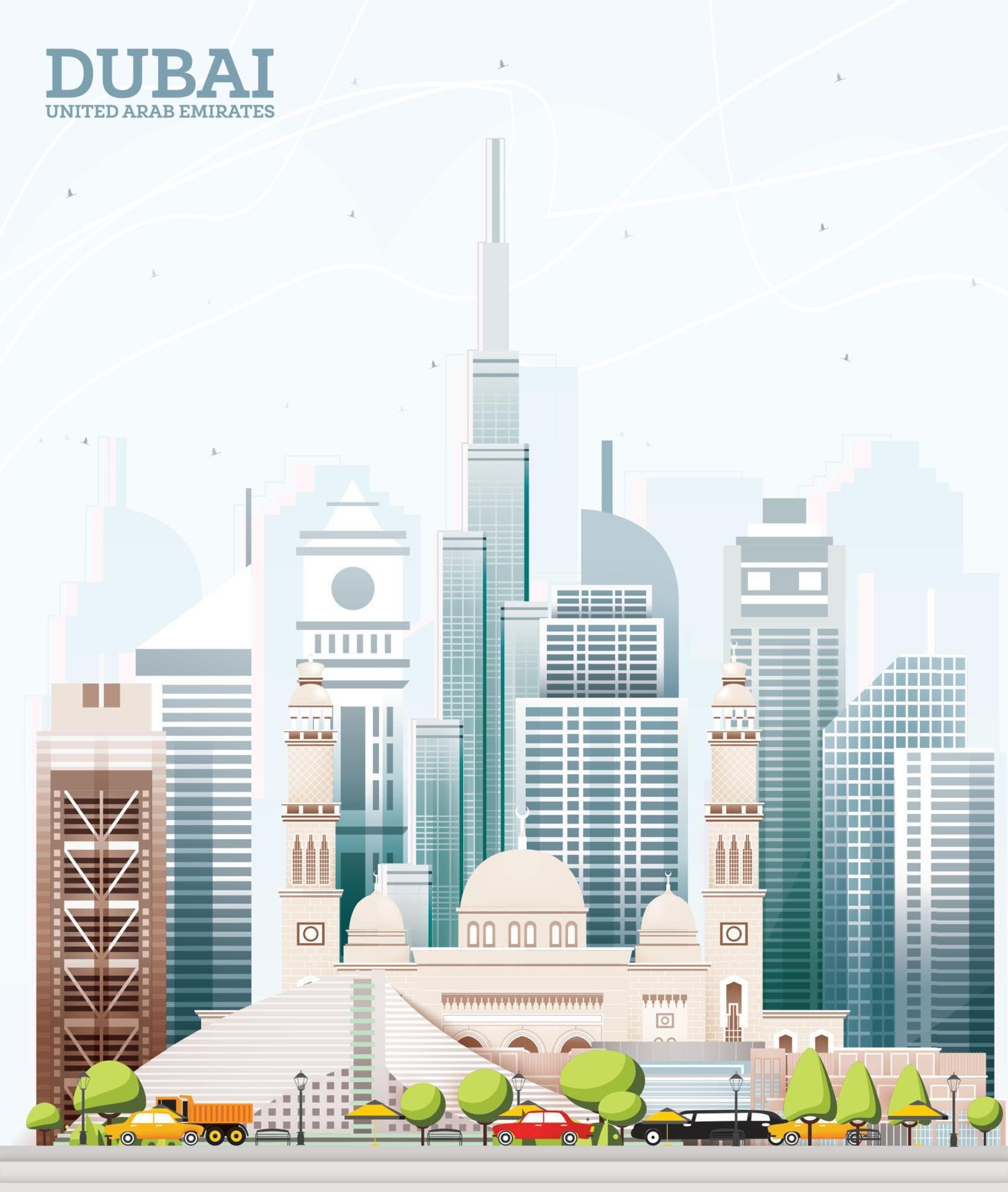 UAE Map