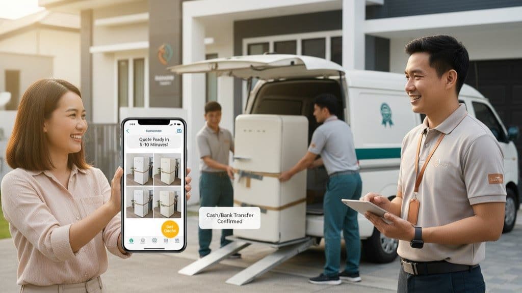 Sell used refrigerator fast in Dubai — get a quote in 5–10 minutes, instant payment and hassle-free pickup by registered buyers