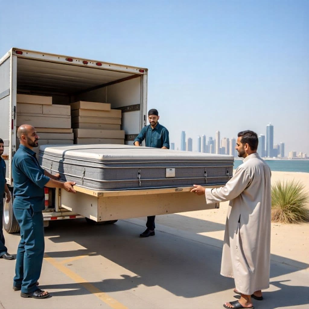 Used Bed Pickup & Payment in Dubai
