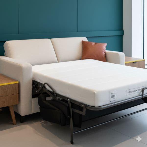 Used sofa bed for sale Dubai — multi-purpose sofa beds, mechanism tested & cleaned