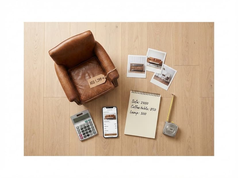 how to price used furniture for sale in uae